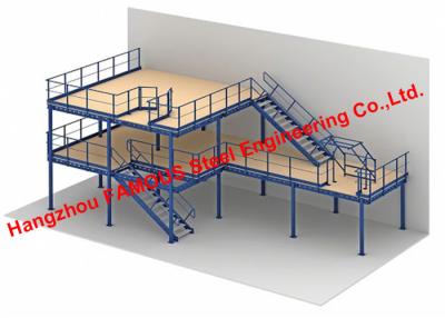 China Galvanized Structural Steel Platform Construction Heavy Steel Structure Fabrication for sale