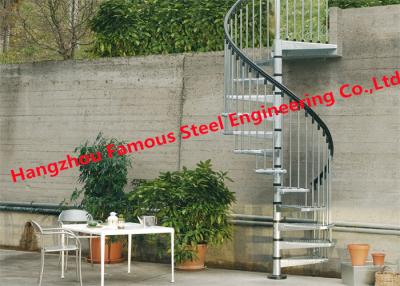 China Prefab Modular Galvanized Steel Open Staircase Australian Style for sale