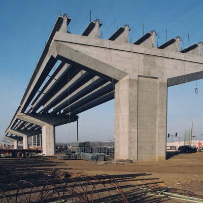 中国 鋼鉄具体的な既製の部分的な箱形梁の架橋工事 販売のため