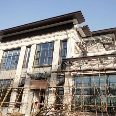 China Painel de sanduíche modular laminado das construções de casas da construção da armação de aço da parede à venda