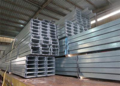 China Z C Section Galvanised Steel Purlins Girts DHS Equivalent Marine Terminals for sale