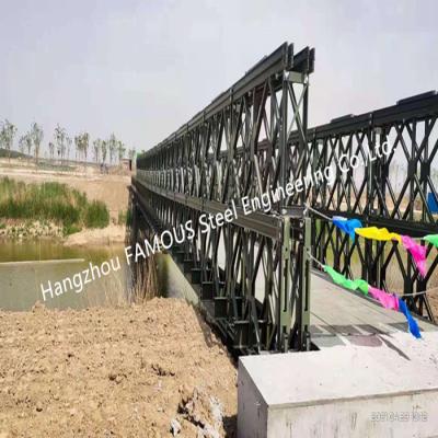 China Puente América voladiza AWS estándar D1.1D1.5 de Pony Railway Steel Truss Girder en venta