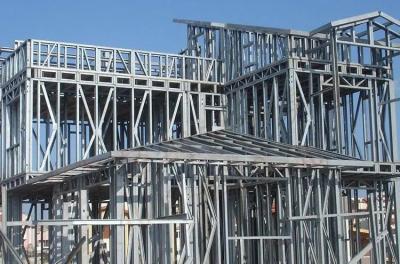 China equipos caseros de acero ligeros de la casa de la construcción del lsf que enmarcan de la estructura civil modular del envase en venta