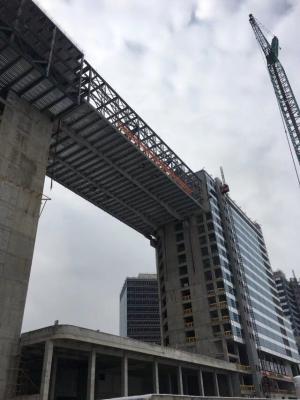 China Projeto de aço da construção civil da elevação alta comercial do escritório à venda