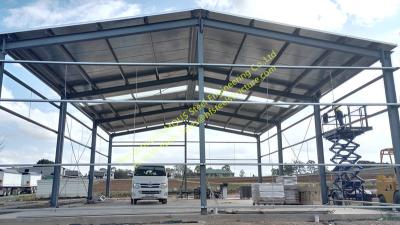 China Prefab Galvanized Steel Shed Frame Workshop Structure Building Warehouse Hot Rolled for sale