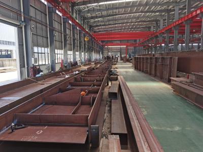 China Parallel Beam Structural Steel Frame Construction Process AS/NZS 1554 Australia Standard for sale