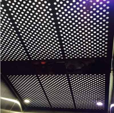 China Custom 316 Stainless Steel Fabrication And Welding Punching Perforated Ceiling Board Acoustic for sale