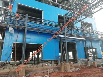 China Metal Light Gauge Prefab Steel Frame Buildings Villa Engineered Multi-Storey for sale
