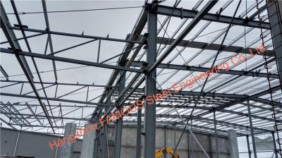 Chine Construction ayant beaucoup d'étages de bâtiment à pans de bois de structure métallique de hangar de stockage de poutre d'acier de H à vendre