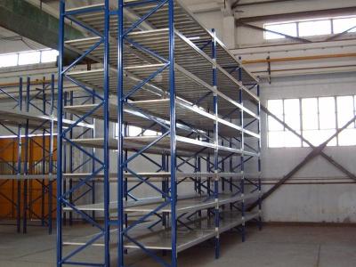 China Mehrstufige mittelschwere Lagerregale / Palettenregalsysteme für Lagerhallen zu verkaufen