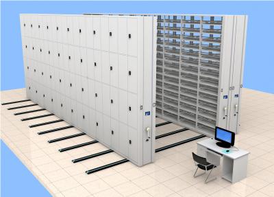 China Steel Rolling High Density File Storage Systems For Library / School / Office / Bank for sale