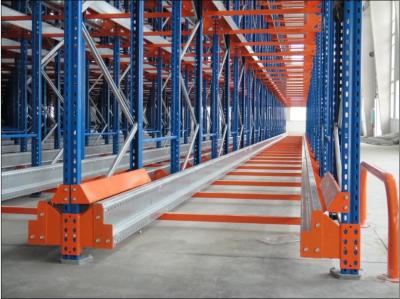 China Stainless Steel Shuttle Pallet Racking System Drive In Rack With Automatic Radio Function for sale