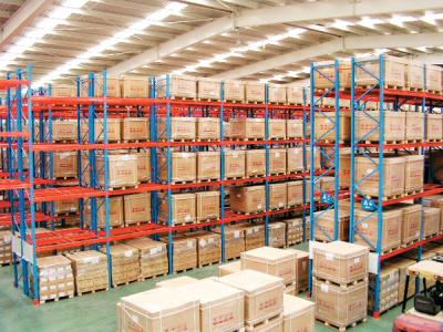 China Steel Heavy Duty warehouse shelving racks for Storage Equipments Assembled Structure for sale