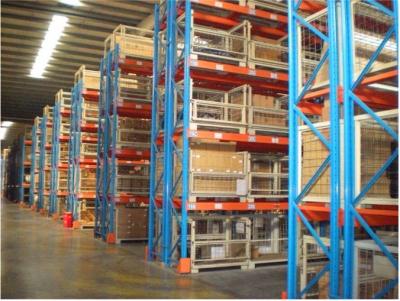 China Industrial Adjustable Heavy Duty Pallet Racks Double Deep For Distribution Centers for sale
