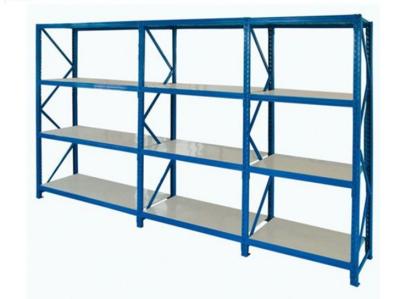 China Warehouse Steel Medium Duty Storage Rack With Upright Fram And Beams OEM Service for sale