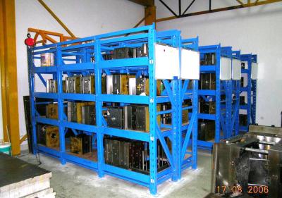 China Industrie-Stahlschimmel-Speicherregale Schubladen Art zur Lagerung von Schimmel- / Werkzeugen zu verkaufen