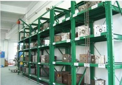 China Estantes de armazenamento de moldes, prateleiras de metal pesado com gavetas à venda