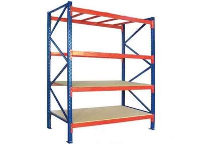 China Q235B Steel Warehouse Heavy Duty Storage Racks With Plywood Board for sale