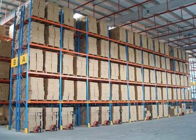 China Unidade de armazenagem de estantes de armazenamento de aço resistente e organizada / prateleiras de paletes pesadas à venda