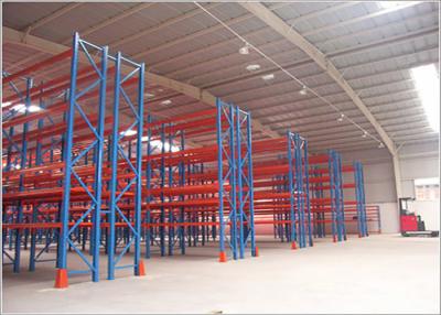 China Estantes de armazenamento de aço pesado, sistemas de estantes de paletes de armazém à venda