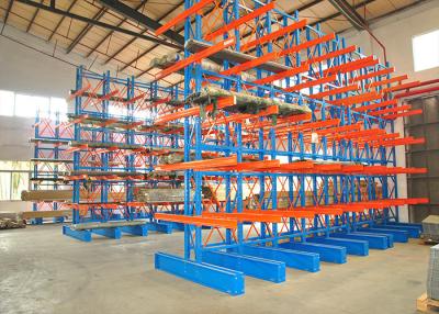 China Carbon Steel Cantilever Pallet Racking Double Sided Heavy Duty Industrial Cantilever Shelving for sale