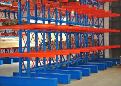 China Adjustable Heavy Duty Cantilever Racking System Customized Size for sale