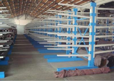 China Industrial Steel Cantilever Pipe Rack For Heavy Duty Warehouse CE Certificate for sale