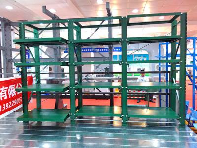 China Estantes de almacenamiento de moldes por inyección ajustables, estanterías de almacenamiento de acero 2-6 capas en venta