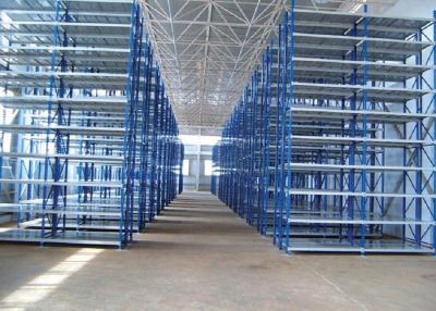 China Medium Duty Adjustable Storage Racks , Steel Industrial Shelving Racks for sale