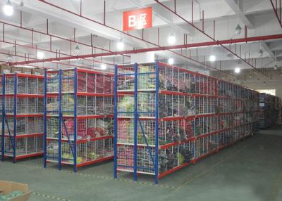 China Adjustable Medium Duty Metal Shelving Rack ,  Steel Racking System For Warehouse  for sale