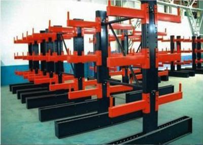 China Double Sided Cantilever Pallet Racking Shelving Customized Size for sale