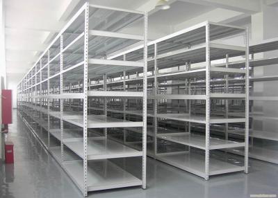 China Sistema de estantes de aço de carga média para armazenamento, prateleiras de armazém industrial à venda