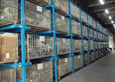 China Lagerbetrieb in Palettenregalen, Push Back Palettenregalen 1000kg~6000kg ISO 9001 zu verkaufen