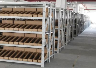 China Estaciones de almacenamiento industriales de acero de varios niveles / mesaninas soportadas por pallets en venta