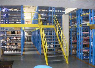 中国 大きい区域の倉庫のための多水平な産業貯蔵の中二階のラッキングの床 販売のため