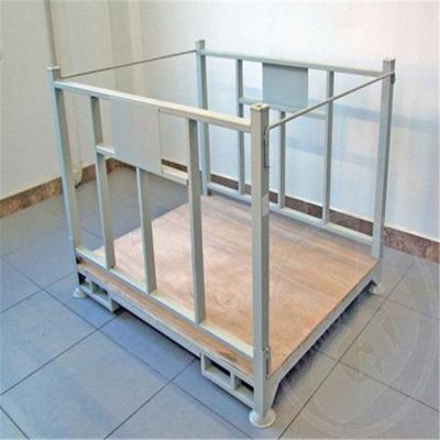 China Apparel Factory Metal Wire Mesh Cage , Foldable Wire Mesh Container For Storage for sale
