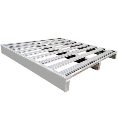 China Heavy Duty Warehouse Steel Pallet , Galvanized Logistics Stacking Steel Pallet for sale