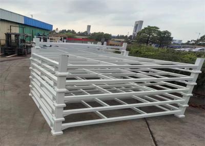 China Estantes de armazenamento em metal empilháveis personalizados para armazenamento de tecidos dobráveis e duráveis à venda
