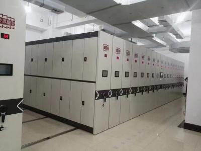 中国 Mobile Grey File Cabinets with Safety Lock 200 Lbs Capacity Corrosion Protection Shelf System 販売のため