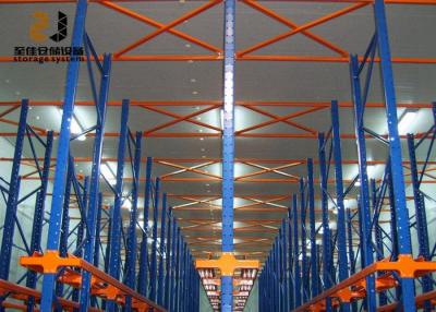 China Powder Coating For Unified Palletized Goods Use Drive In Racking for sale