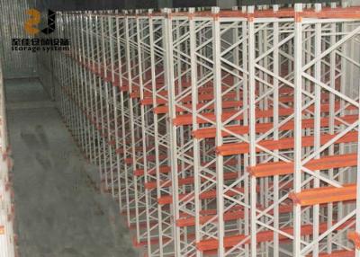 China Warehouse High Density Pallet Racking System , Assemble Pallet Flow Racking Systems for sale