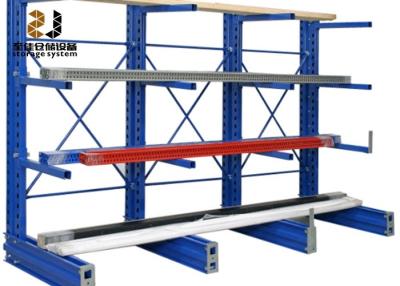 China 250-800lbs Cantilever Pallet Racking Powder Coating Cantilever Shelf Rack for sale