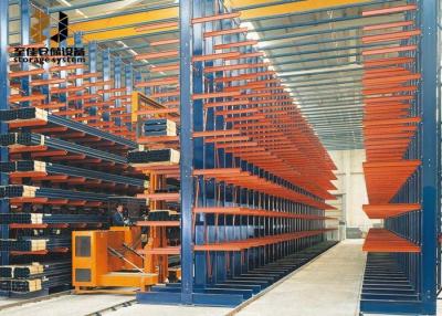 China Powder Coating Cantilever Pallet Racking Customized Size With Safelock for sale