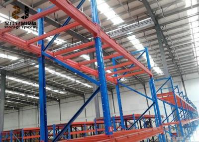 China Power Coated Customer Size 2000-6500 Mm Height Pallet Rack Gravity Shelves for sale