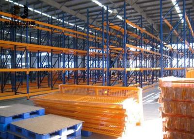 China Power Coated Heavy Duty Storage Rack Custom Industrial Warehouse Pallet Racking for sale