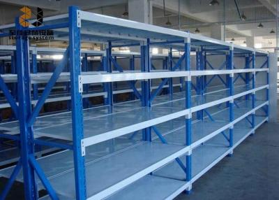 China Powder Coated Galvanized Industrial Metal Racks For Warehouse Storage for sale