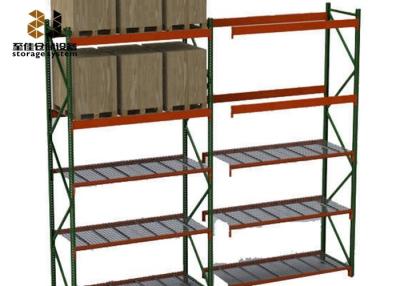China 100-120kg/Layer Light Duty Storage Rack  , Warehouse Powder Coated Steel Rack for sale
