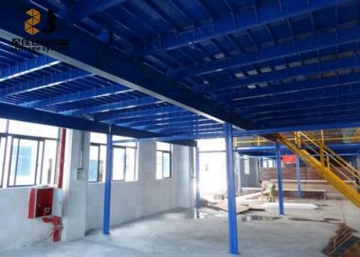 China Steel Q235 / 245 Boltless / Rivet Shelving , Warehouse Mezzanine Floors For Building for sale