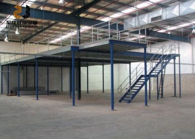 China 2 Layer Mezzanine Pallet Rack Storage Mezzanine Flooring Systems for sale