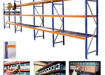 China Multi Level Light Duty Storage Rack Galvanized Steel Industrial Storage Shelving Rack for sale